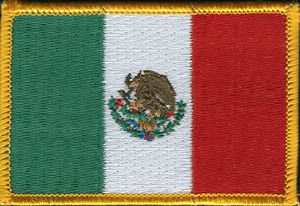 Mexico Flag Patch - Vision Wear International